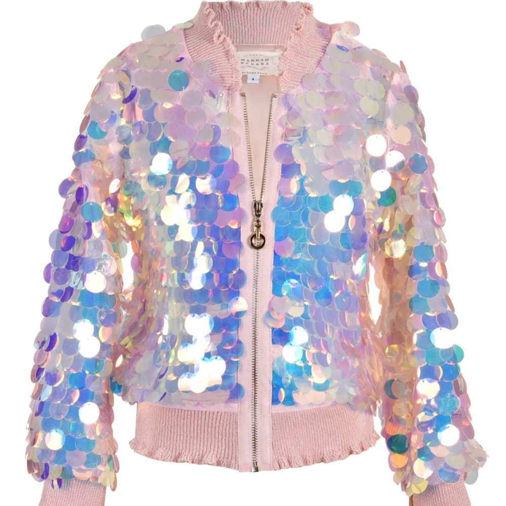 Hannah Banana Kids Size 12 Sequin Jacket